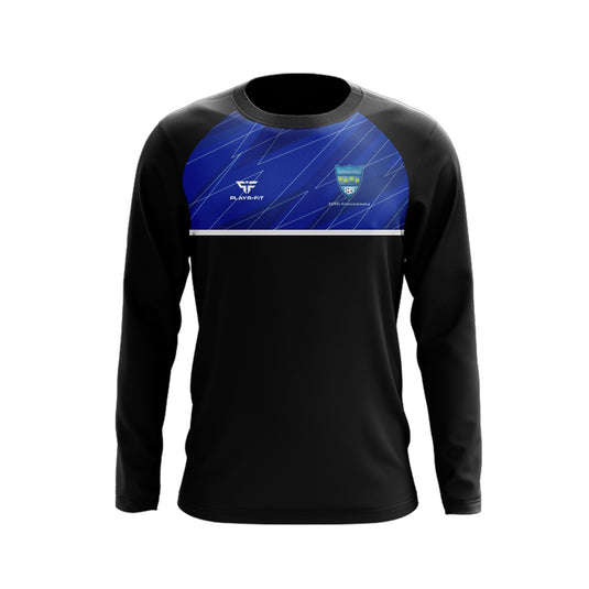 Glenmuir United FC Crew Neck (Black/Blue/White) - Adults