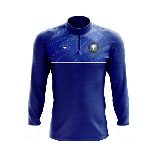 Donohill District FC Midlayer (1/4 Zip) Blue/Navy - Adults