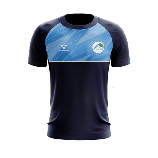 Aer Lingus Divers T-Shirt Dynamic (Navy/Sky) - Adults
