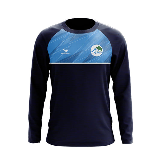 Aer Lingus Divers Crew Neck Dynamic (Navy/Sky) - Kids