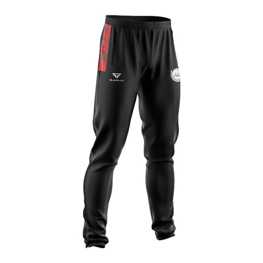 Dundalk Schoolboys League Skinny Pants (Black/Red) - Adults