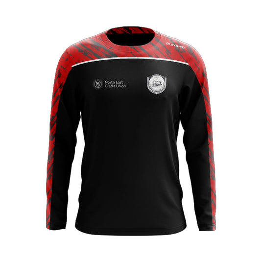 Dundalk Schoolboys League Crew Neck (Black/Red) - Kids