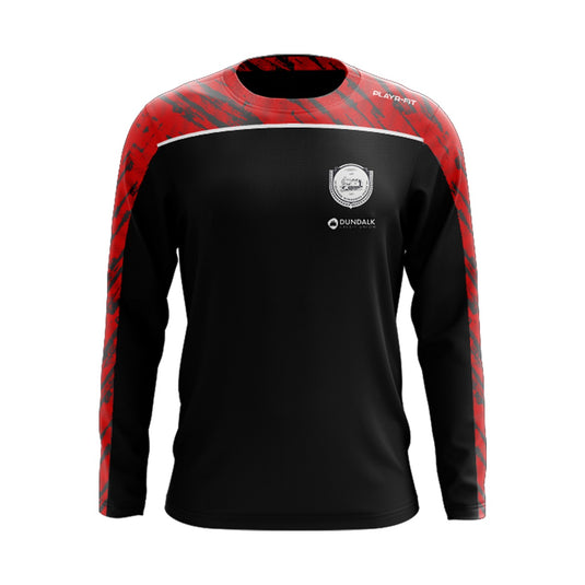 Dundalk Schoolboys League Crew Neck (Black/Red) - Adults