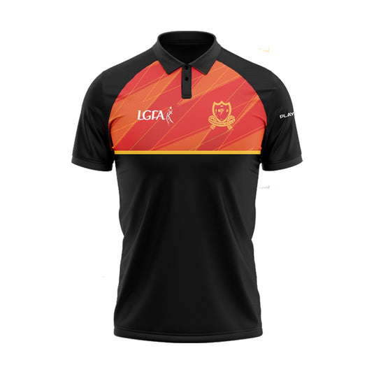 St Johns GAC Drumnaquoile Polo (Black/Red/Yellow) - Adults
