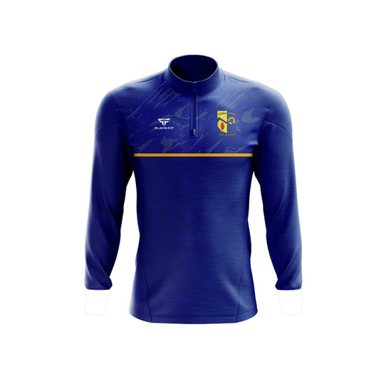 Drumhowan CLG Midlayer (1/4 Zip) Dynamic Blue - Kids