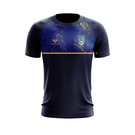 Kilglass Gaels CLG T-Shirt Dynamic Navy/Blue/Yellow - Kids