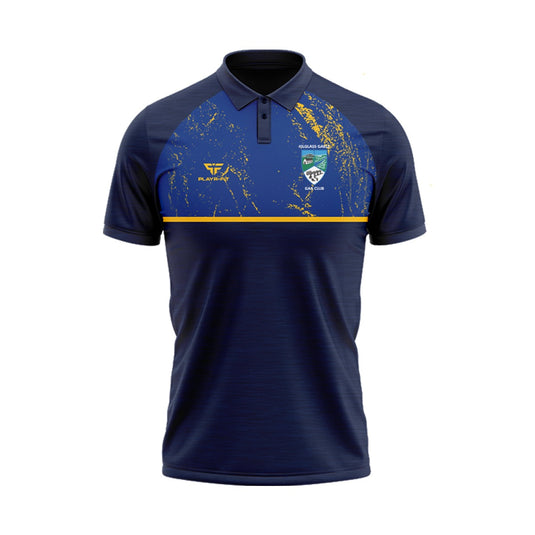 Kilglass Gaels CLG Polo Dynamic Navy/Blue/Yellow - Kids
