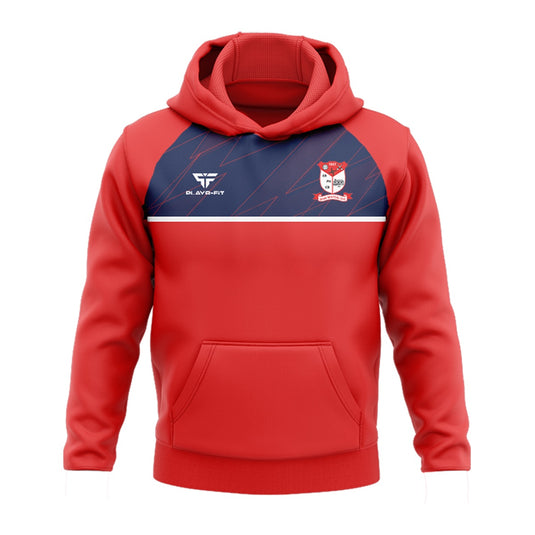 John Mitchels GFC Hoodie Evo (Red/Navy/White) - Adults