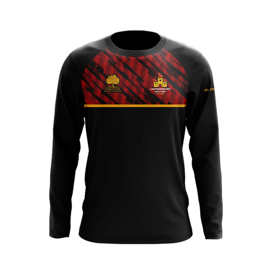 Lansdowne RFC NY Crew Neck Sublimated Black/Red - Kids