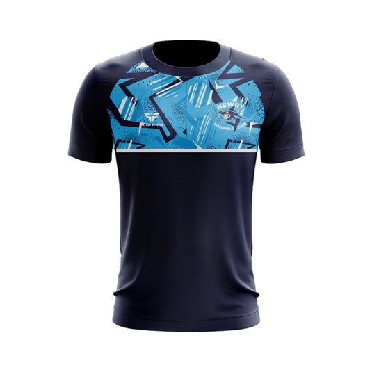 Newry Waterpolo T-Shirt Dynamic Navy - Adults