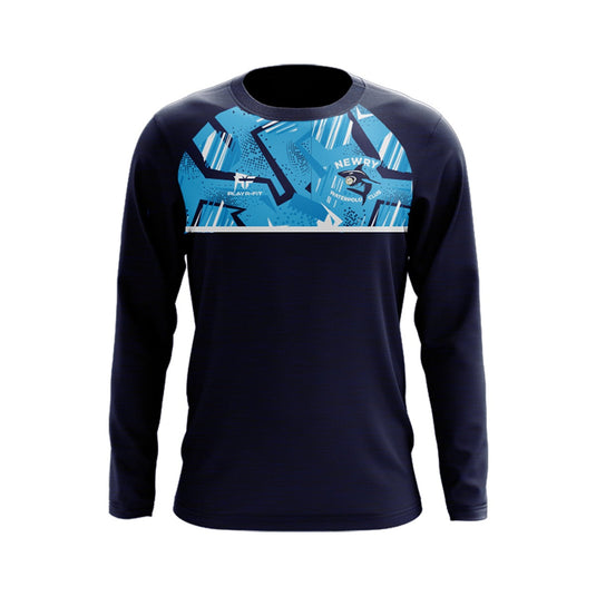 Newry Waterpolo Crew Neck Dynamic Navy - Kids