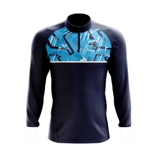 Newry Waterpolo Midlayer (1/4 Zip) Dynamic Navy - Kids