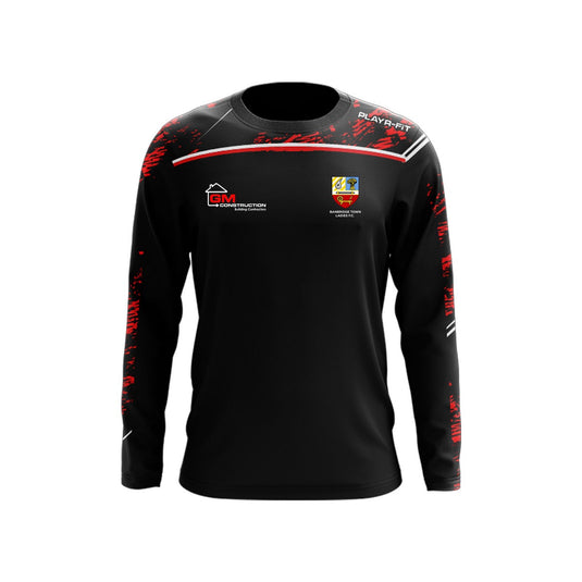 Banbridge Town Ladies Crew Neck Spirit Black - Adults