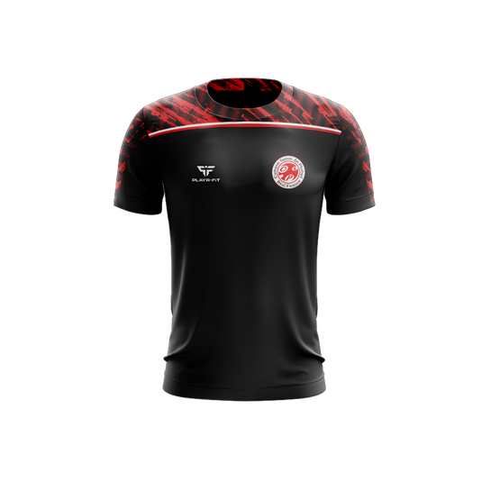 Cumann Spoirt An Phobail T-Shirt Spirit (Black, Red) - Kids