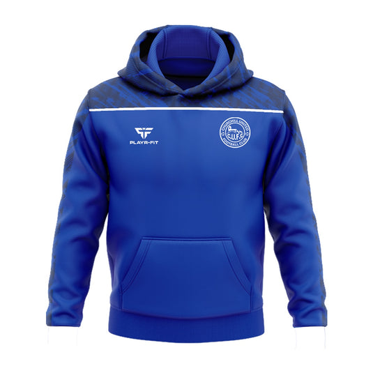 Churchill United FC Hoodie Spirit (Blue/Navy) - Adults