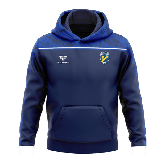 Kingscourt Handball Hoodie Spirit (Navy/Blue/White) - Kids