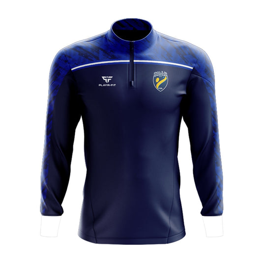 Kingscourt Handball Midlayer (1/4 Zip) Spirit (Navy/Blue/White) - Adults