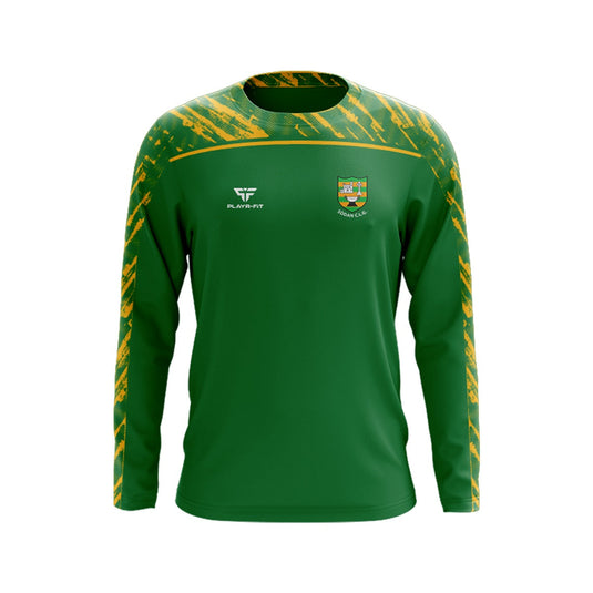 Syddan GFC Crew Neck Spirit (Green/Yellow) - Adults