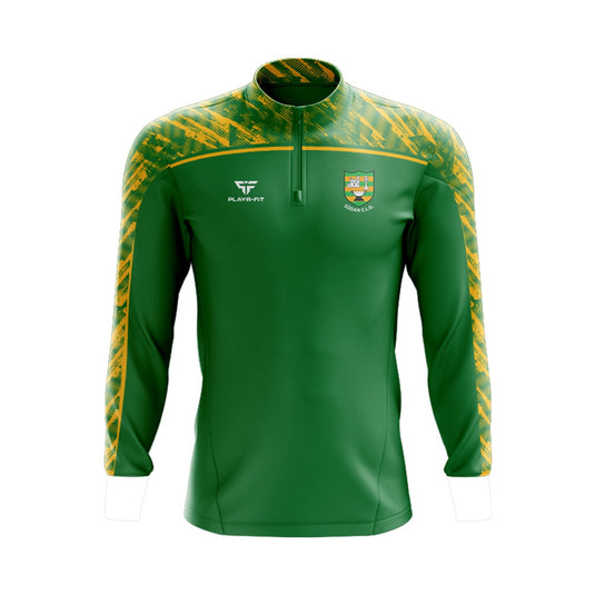 Syddan GFC Midlayer (1/4 Zip) Spirit (Green/Yellow) - Adults