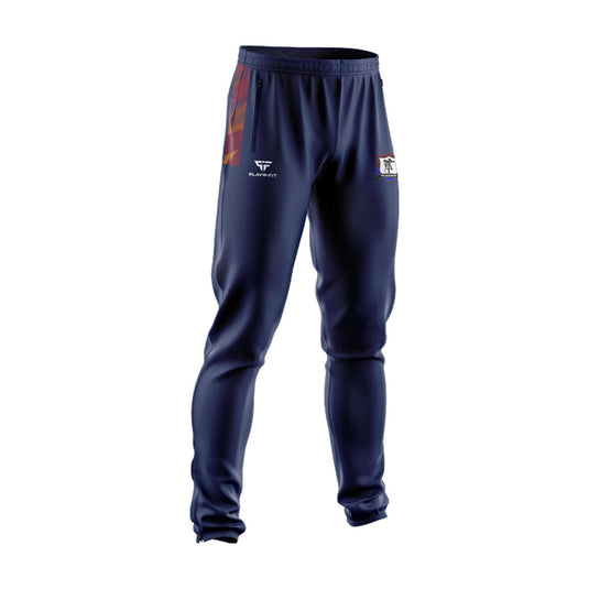 Redeemer FC Skinny Pants Evo (Navy/Maroon/Yellow) - Adults