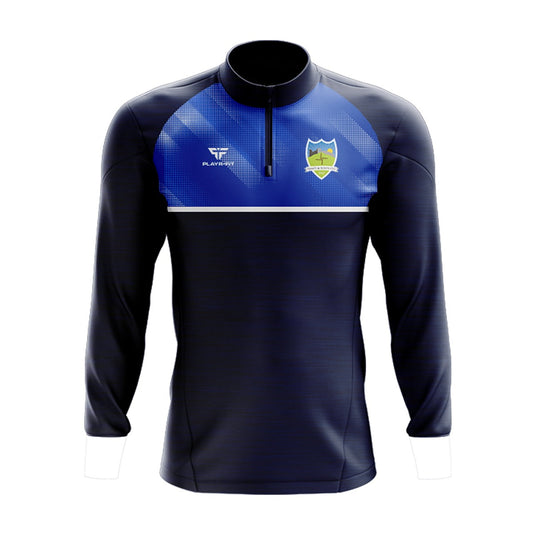 Roche Emmets CLG Midlayer (1/4 Zip) Evo (Navy/Blue/White) - Adults