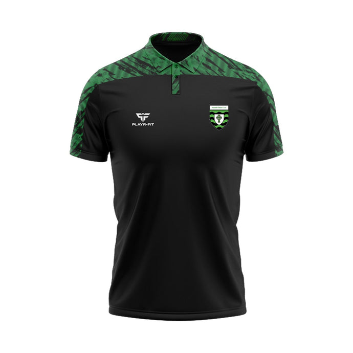 St Ultans Meath Polo (Black/Green) - Adults