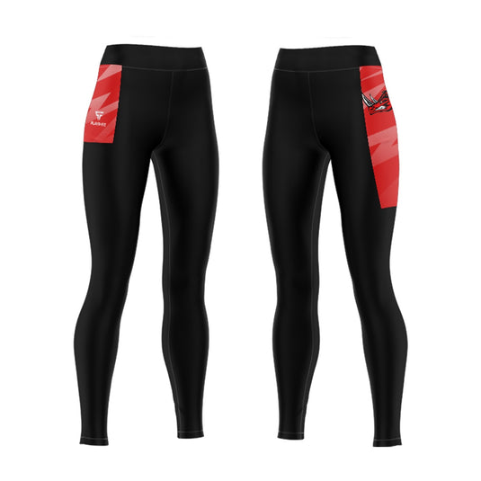 West Dublin Rhinos High Waist Leggings - Adults