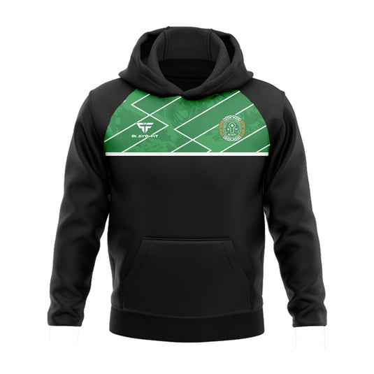 Willie Maley CSC Newry Hoodie Black/Green/White - Adults
