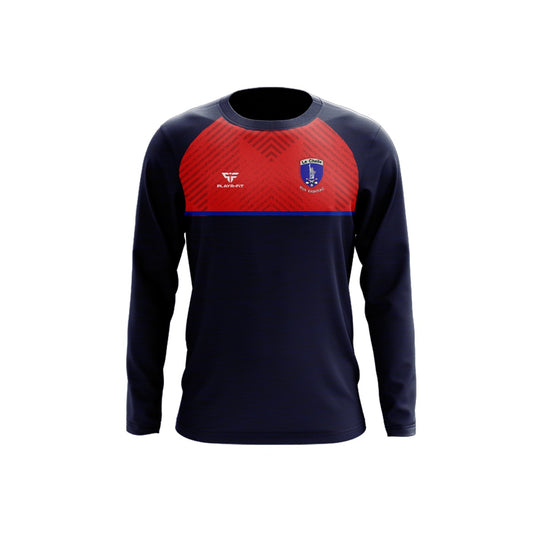Le Cheile NY Crew Neck Evo Navy/Red - Adults