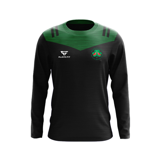 Mourne All Blacks ABC Crew Neck Tenacity Black/Green - Kids