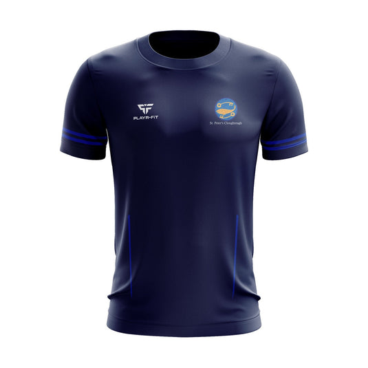 St Peters PS Cloughreagh Staff T-Shirt Navy - Adults