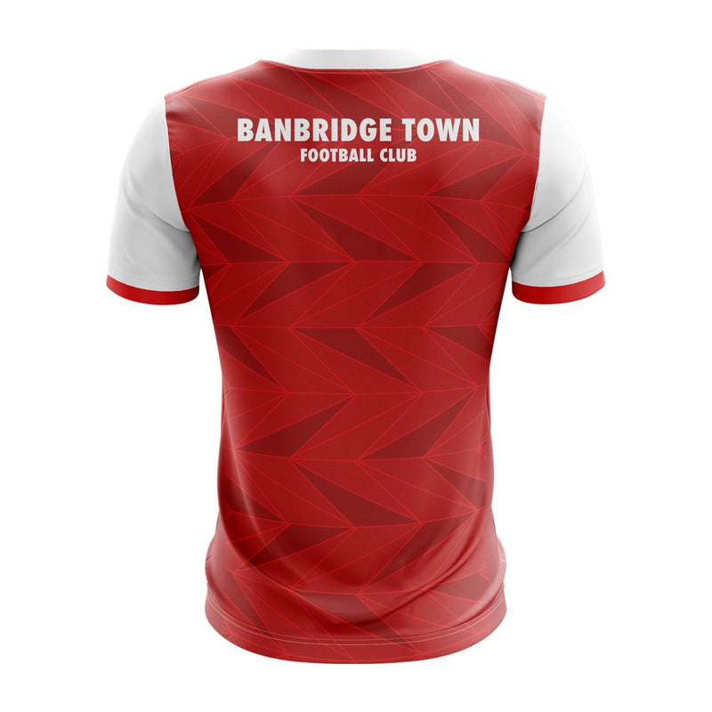 Load image into Gallery viewer, Banbridge Town FC Jersey (Training Red) - Adults
