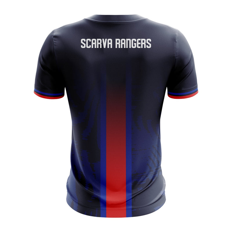Load image into Gallery viewer, Scarva Rangers FC Jersey (Training 03 Navy/Red - Adults
