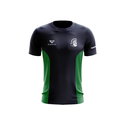 Trojan Swim Club T-Shirt Custom Navy/Green - Kids