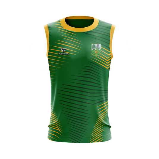 Clann Mhuire CLG Vest (Green/Yellow) - Adults