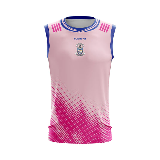 Old Leighlin LGFA Vest 33 (Pink) - Kids