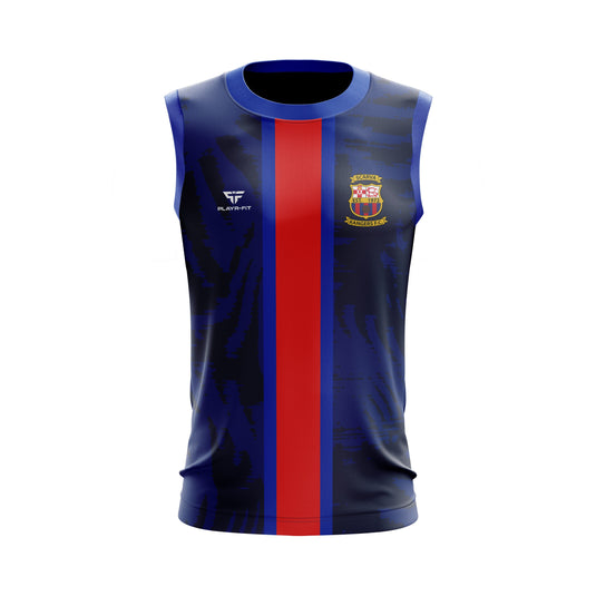 Scarva Rangers FC Vest (03 Navy/Red - Kids