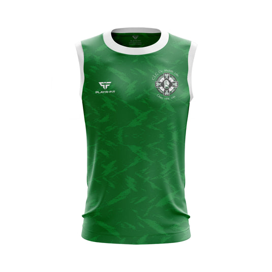Wolfe Tone GAC Derrymacash Vest (Green) - Kids