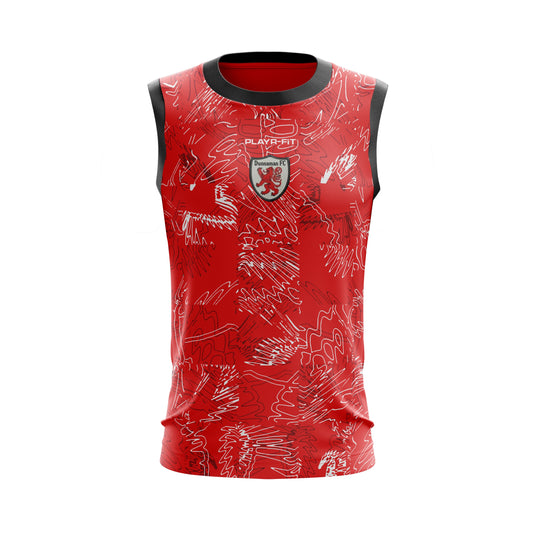 Dunnaman FC Vest (Red) - Adults
