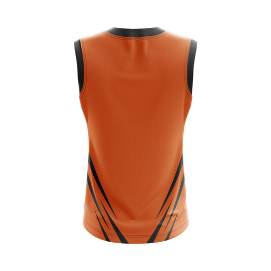 MON Fitness Vest 06 (Orange/Black) - Adults