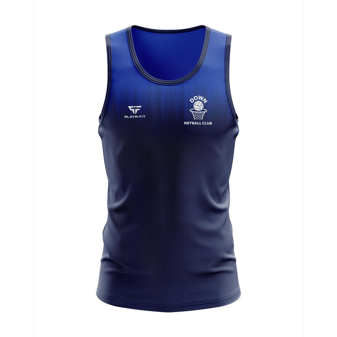 Down Netball Club Vest 30 - Adults