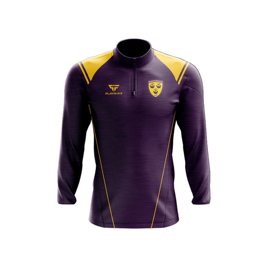 Wexford Albion Midlayer (1/4 Zip) Vigour Purple/Gold - Adults