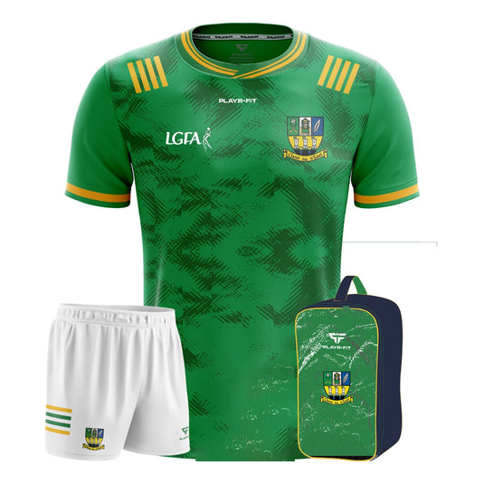 Clann na nGael Athboy Youth Pack LGFA (Jersey YP, Training/Playing Shorts White, Boot Bag) - Kids