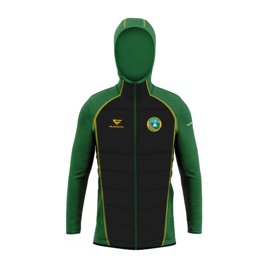 Ballyholland FC Hybrid Jacket (Black) - Adults