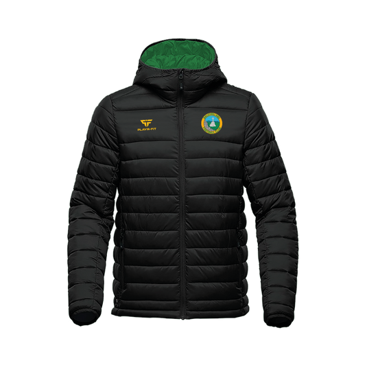 Ballyholland FC Padded Jacket (Black) - Adults