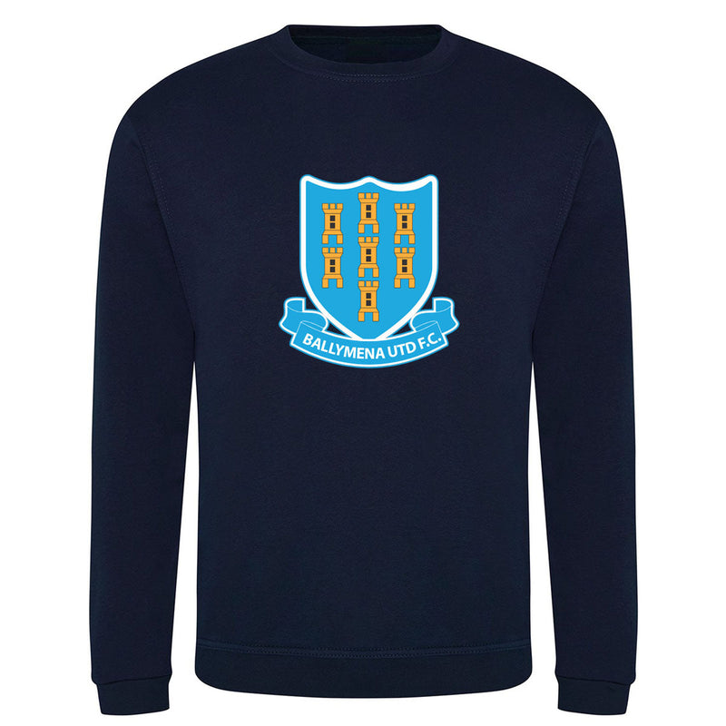 Load image into Gallery viewer, POD Ballymena United FC Sweatshirt Template 02 - Kids

