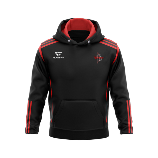 CúChulainn Archers Hoodie Adroit (Black/Red) - Kids
