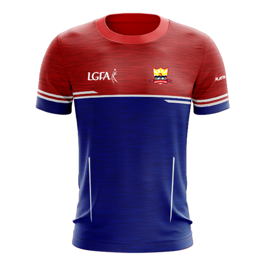Eoghan Rua LGFA T-Shirt Courage (Blue/Red/White) - Kids