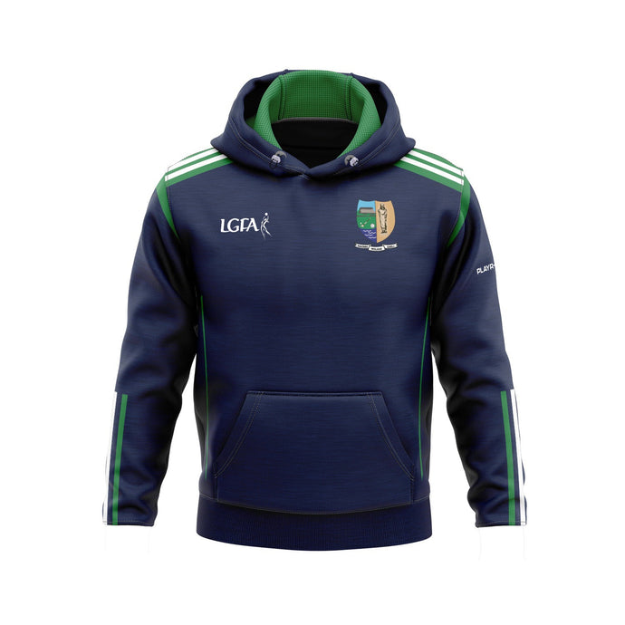 St Molaise Gaels Ladies Club Gear Hoodie Adroit (Navy/Green) - Kids