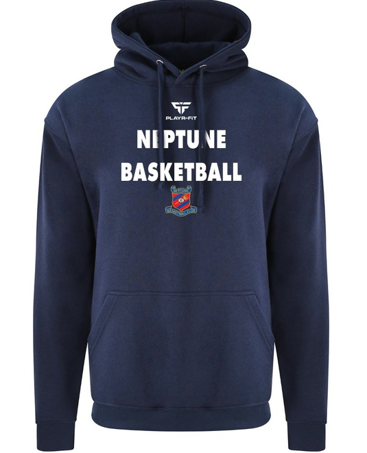 Neptune Basketball POD Hoodie Navy - Kids